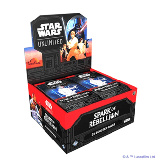 Star Wars: Unlimited - Spark of Rebellion Booster Display EN