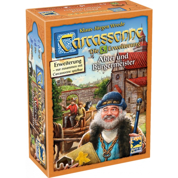 Carcassonne - Abtei & Bürgermeister