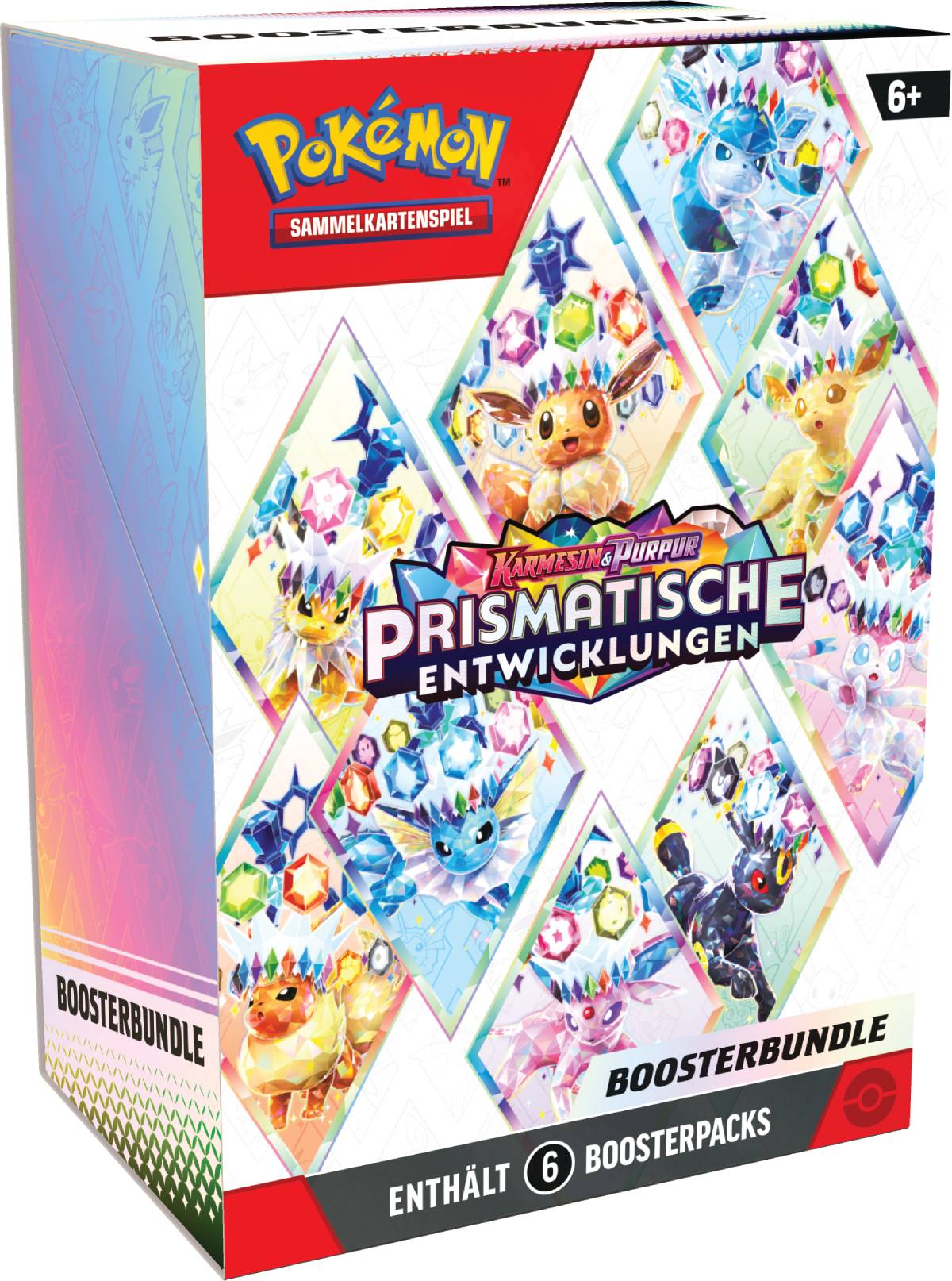 Karmesin & Purpur 8.5 Prismatische Evolution Boosterbundle