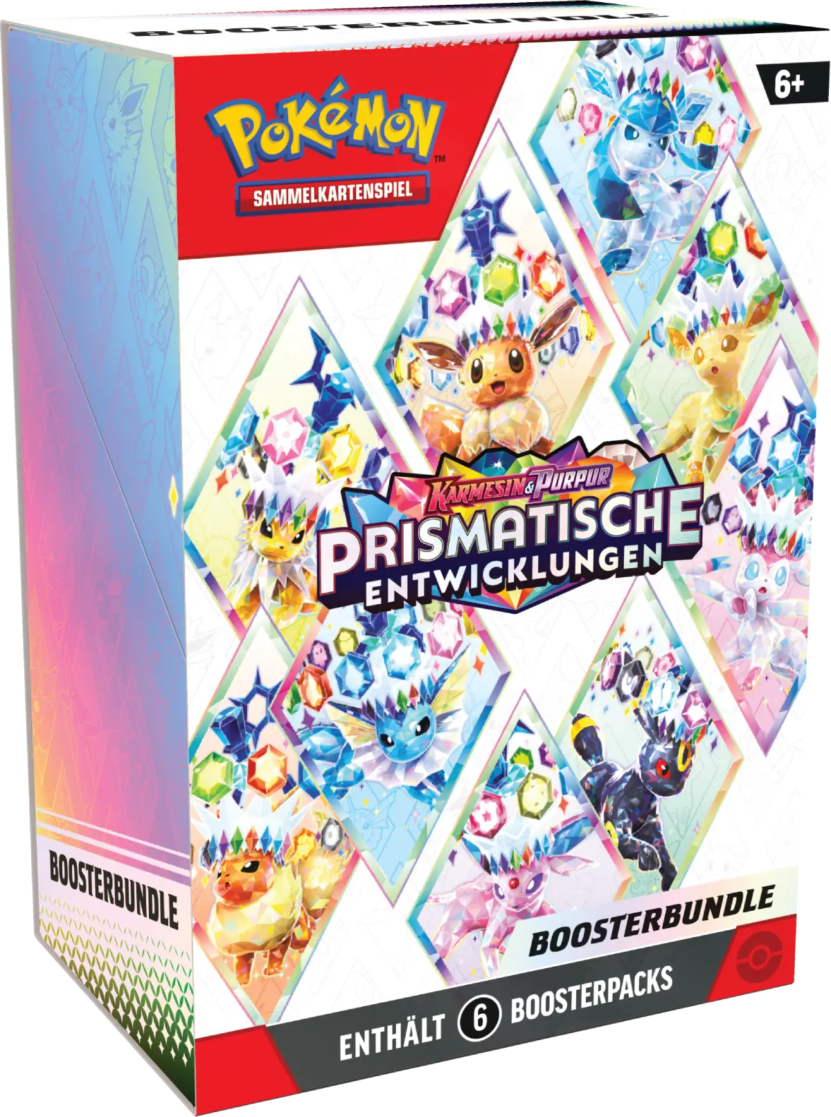 Karmesin & Purpur 8.5 Prismatische Evolution Boosterbundle