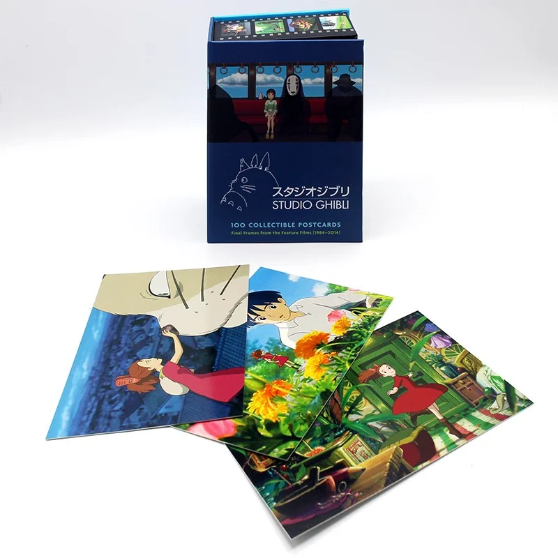 100 Collectible Postcards Box