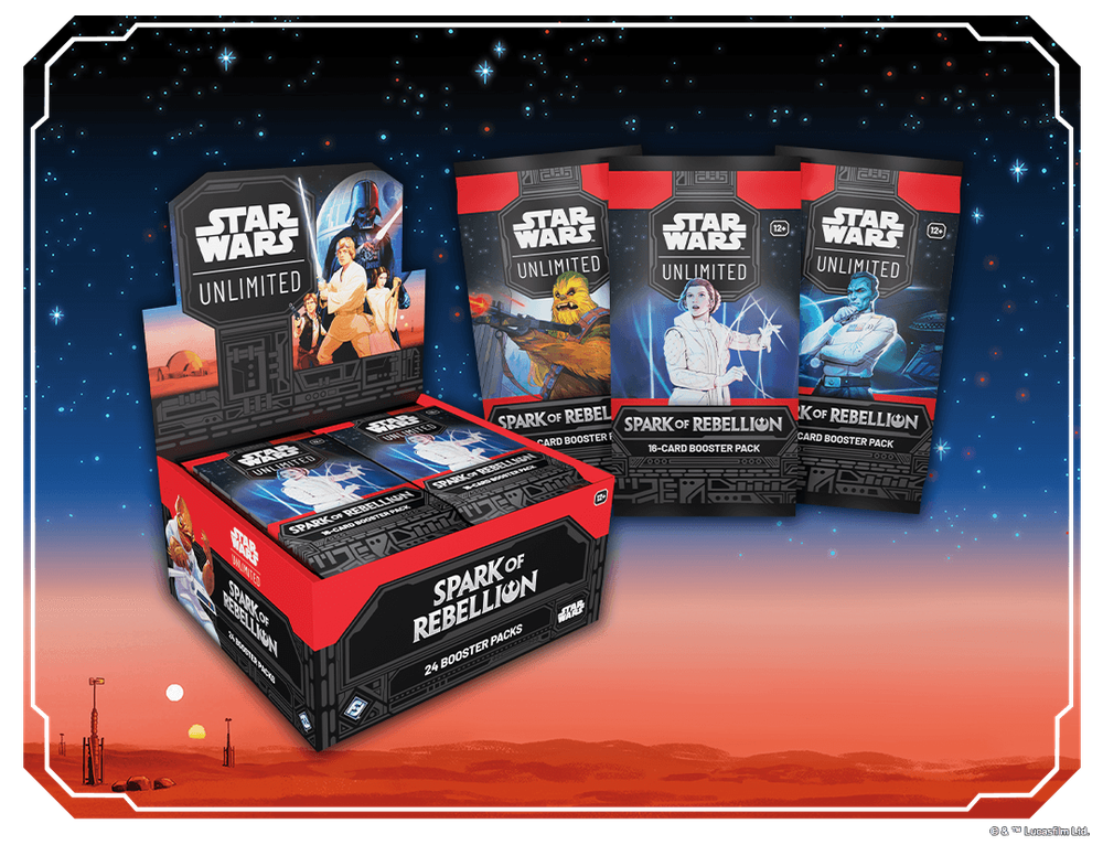 Star Wars: Unlimited - Spark of Rebellion Booster Display EN