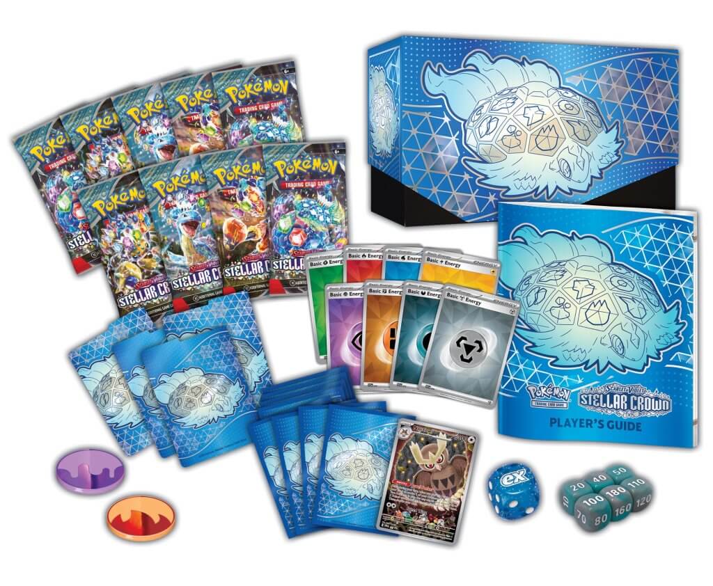 Scarlet & Violet 7 Stellar Crown Elite Trainer Box