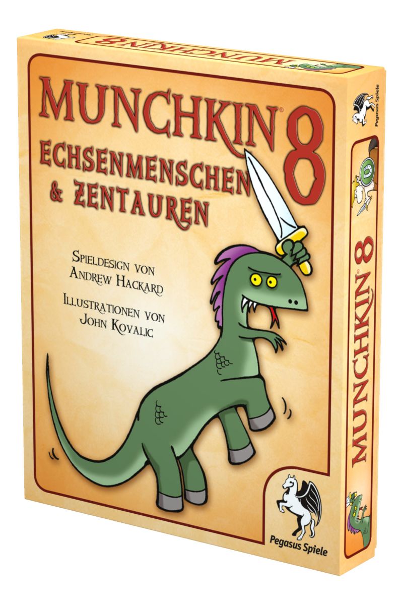 Munchkin 8: Echsenmenschen & Zentauren