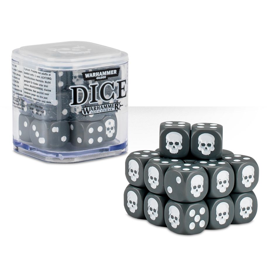 Warhammer Dice Cube Set 12mm (6 packs)