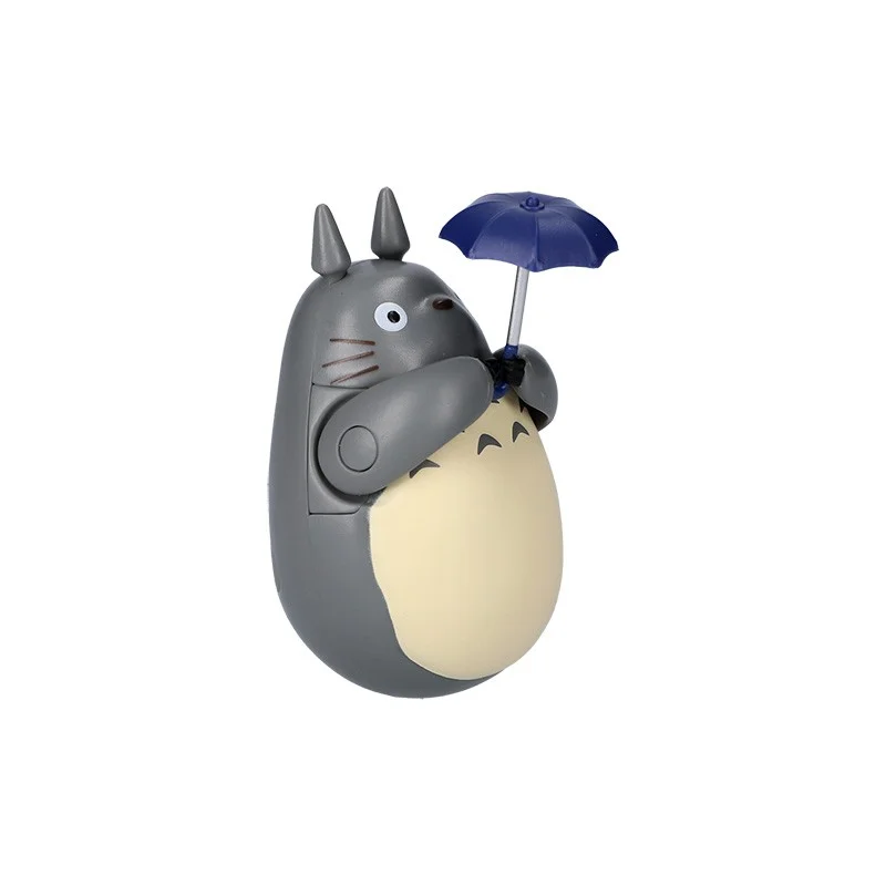 Round Bottomed Figurine Big Totoro with umbrella My Neighbor Totoro