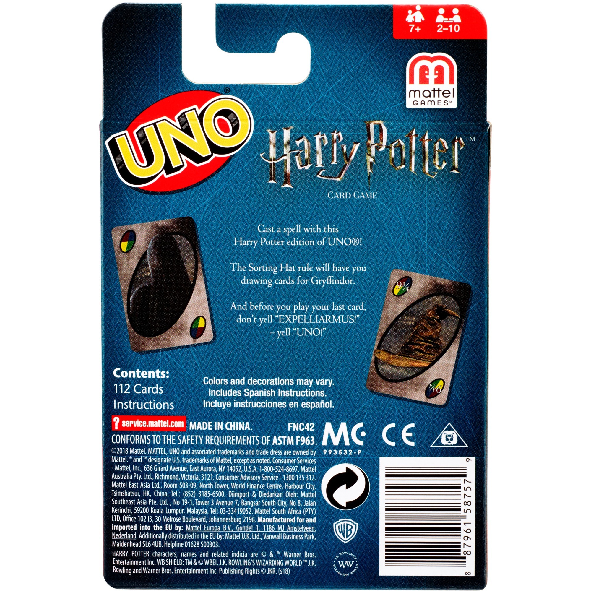 UNO Harry Potter