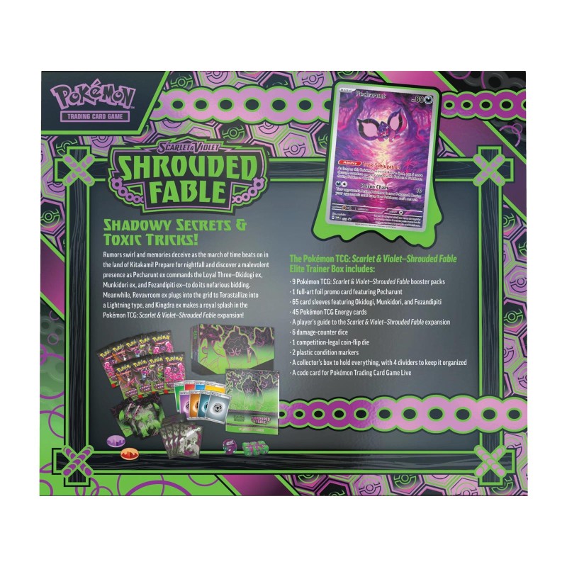 Scarlet & Violet 6.5 Shrouded Fable Elite Trainer Box