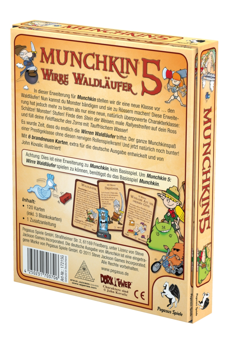 Munchkin 5: Wirre Waldläufer