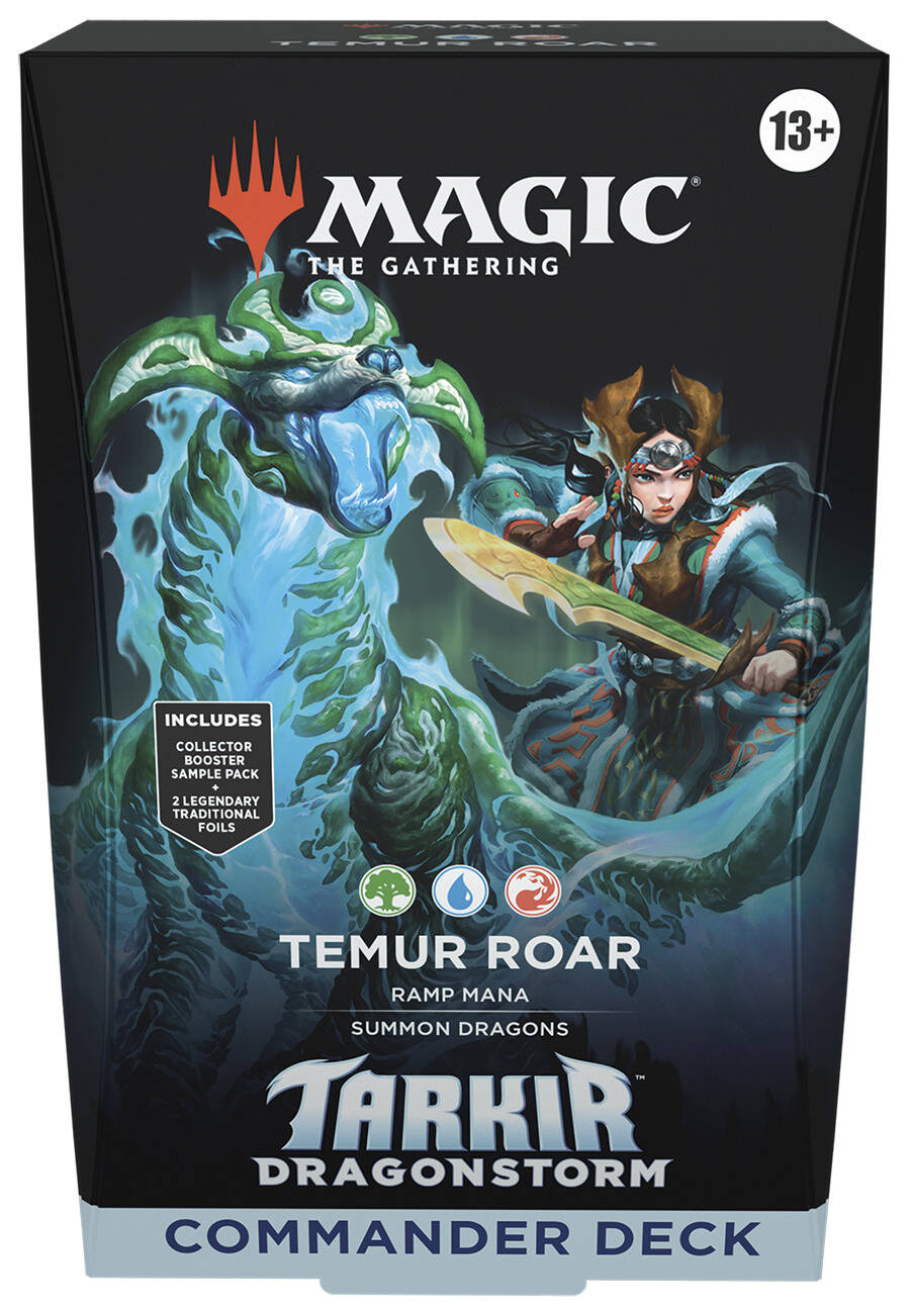 Tarkir: Dragonstorm Commander Temur Roar