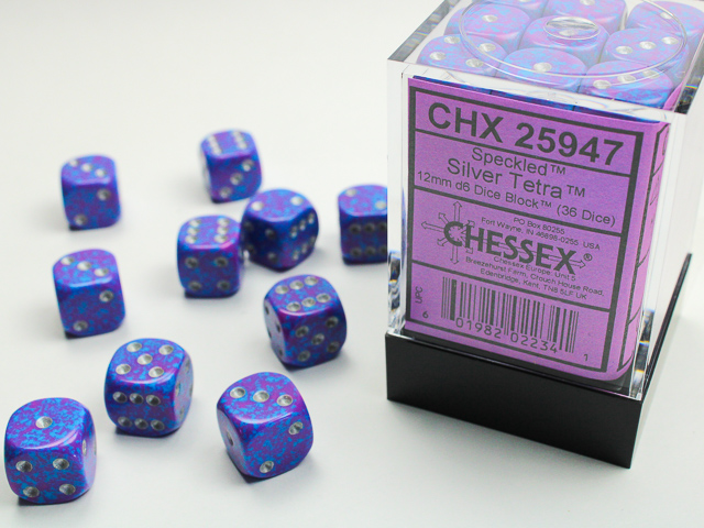 Chessex 12mm d6 Speckled