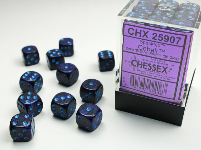 Chessex 12mm d6 Speckled