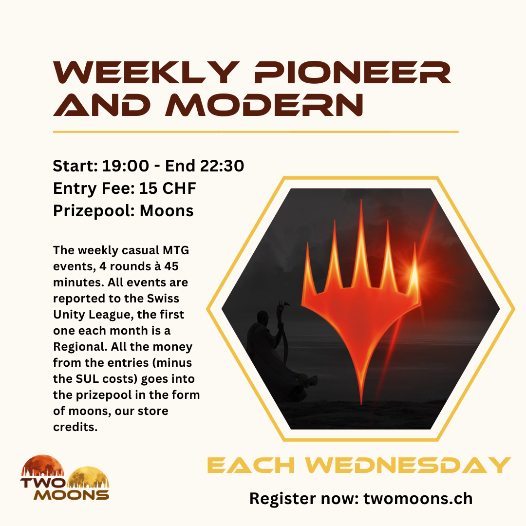 MTG Weekly Entry Pioneer