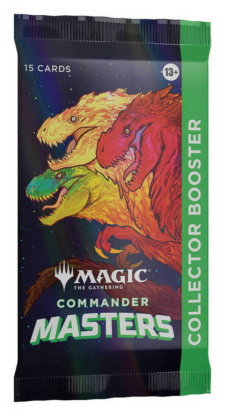 Magic the Gathering commander masters collector booster