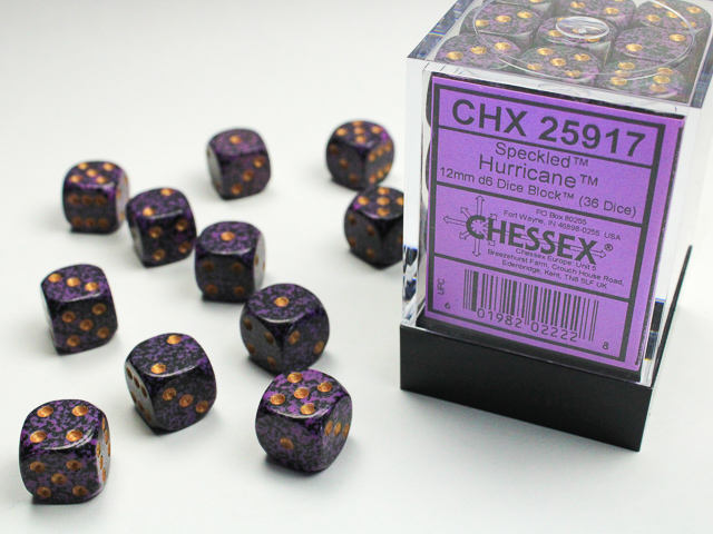 Chessex 12mm d6 Speckled