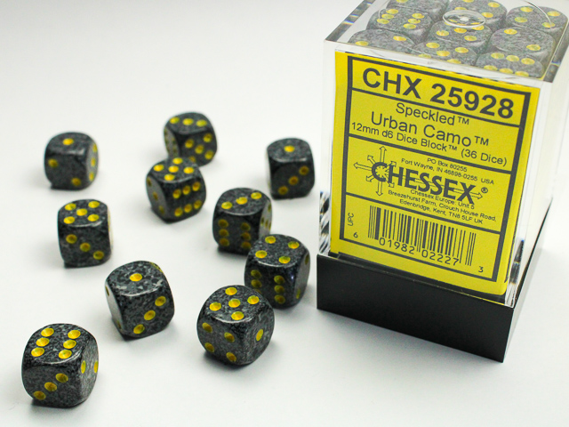 Chessex 12mm d6 Speckled