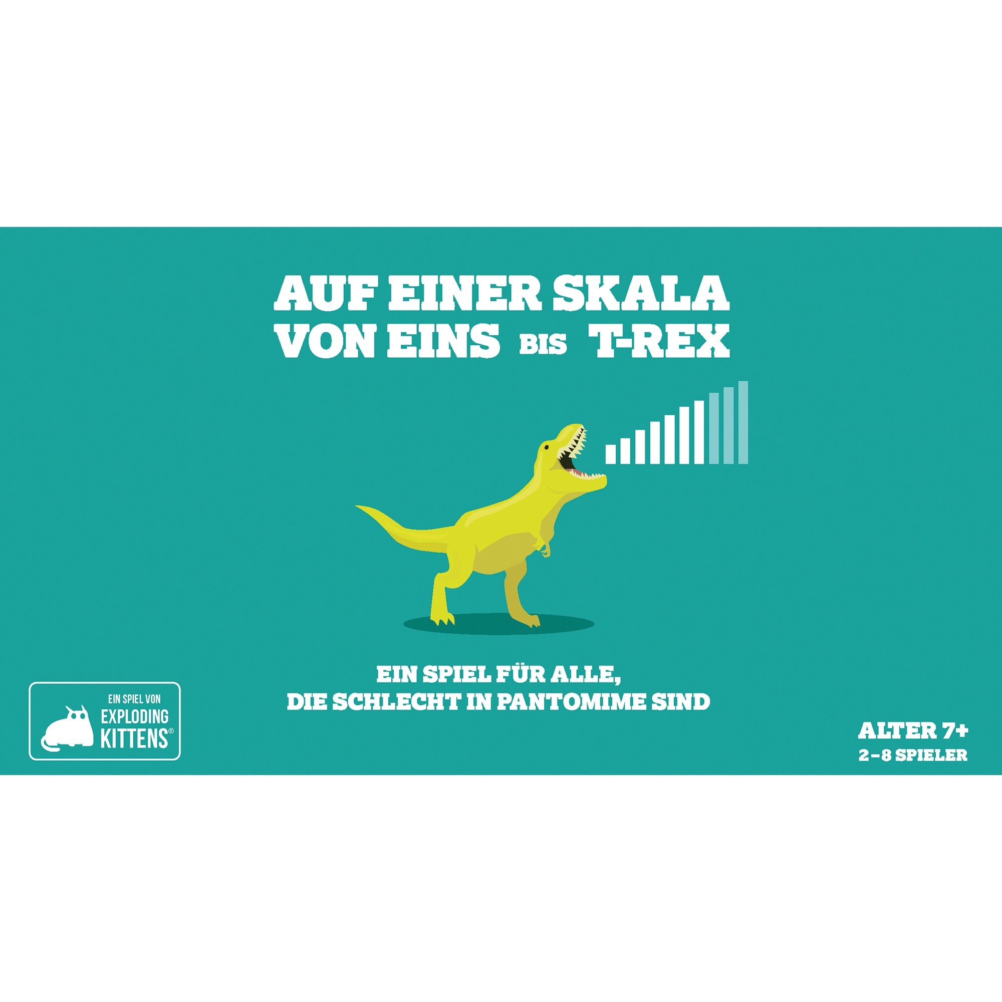 Auf einer Skala von Eins bis T-Rex