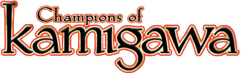 Magic the Gathering champions of kamigawa logo