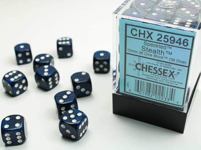 Chessex 12mm d6 Speckled