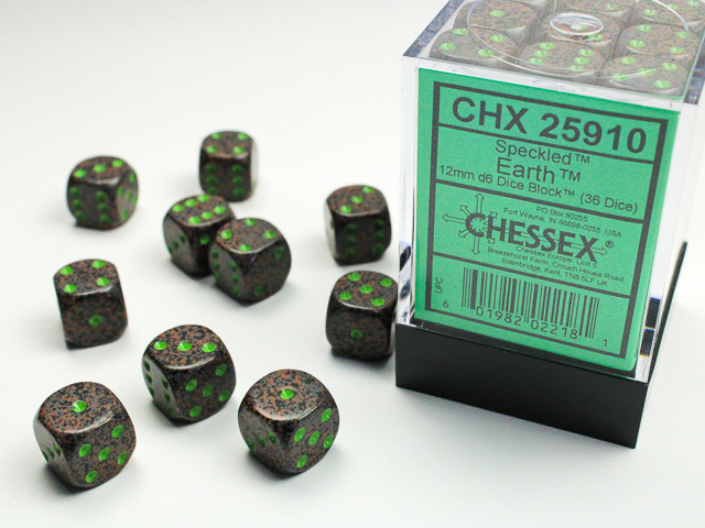 Chessex 12mm d6 Speckled