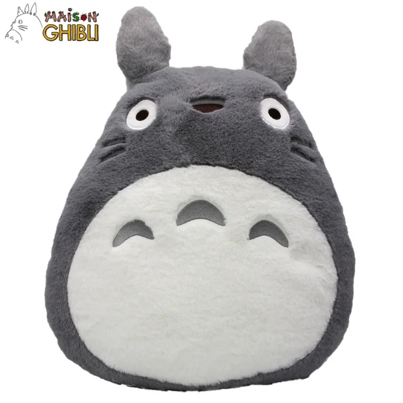 Nakayoshi Cushion Grey Totoro - My Neighbor Totoro