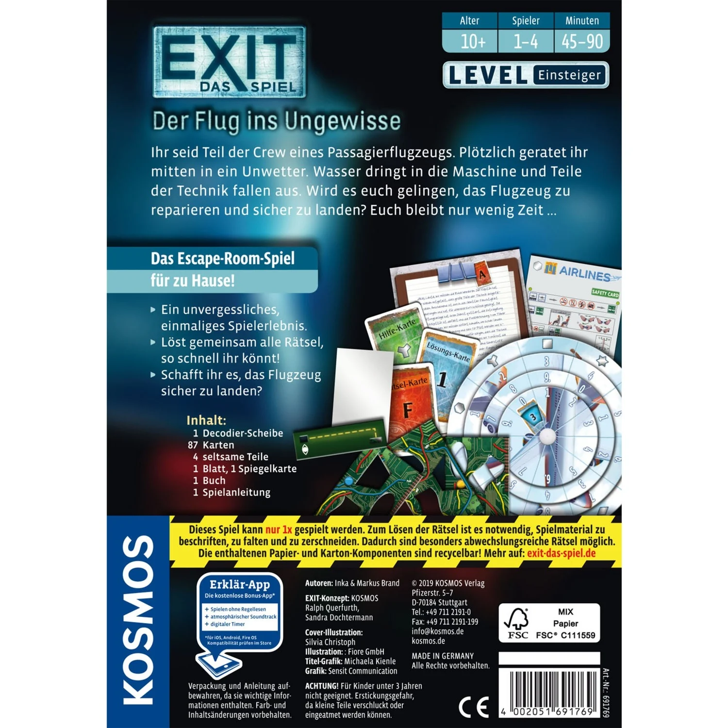 EXIT - Das Spiel - Der Flug ins Ungewisse