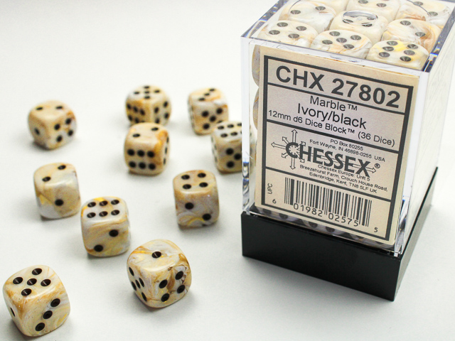 Chessex 12mm d6 Signature