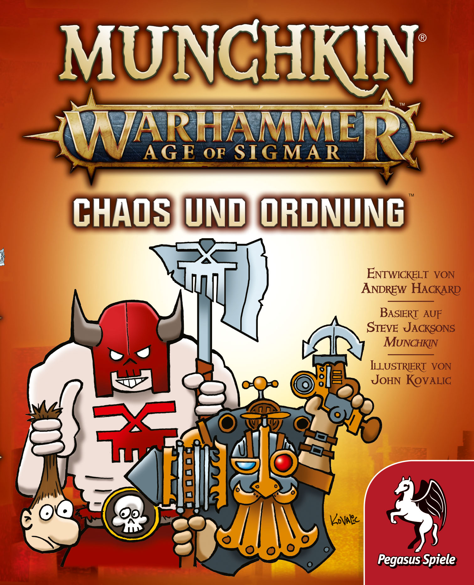 Munchkin Warhammer Age of Sigmar: Chaos und Ordnung [Erweiterung]