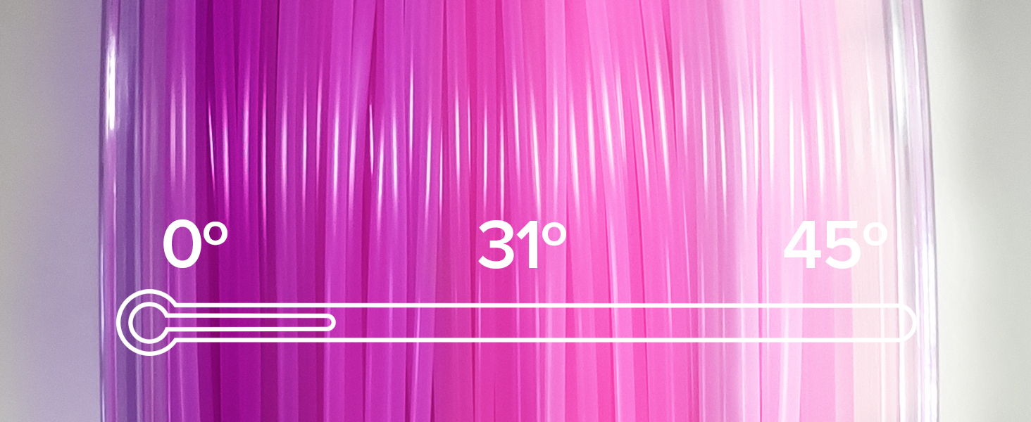 PolyLite PLA Temperature Color Change