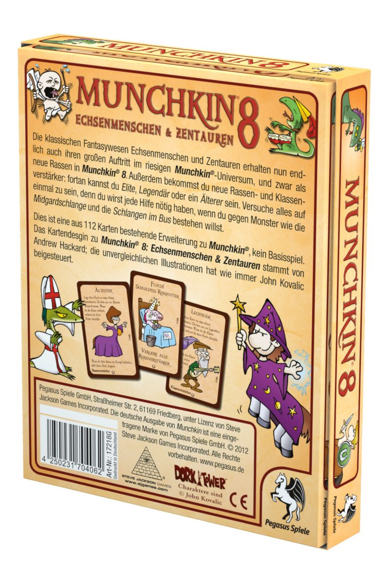 Munchkin 8: Echsenmenschen & Zentauren