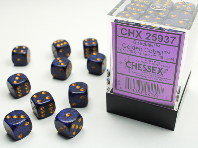 Chessex 12mm d6 Speckled