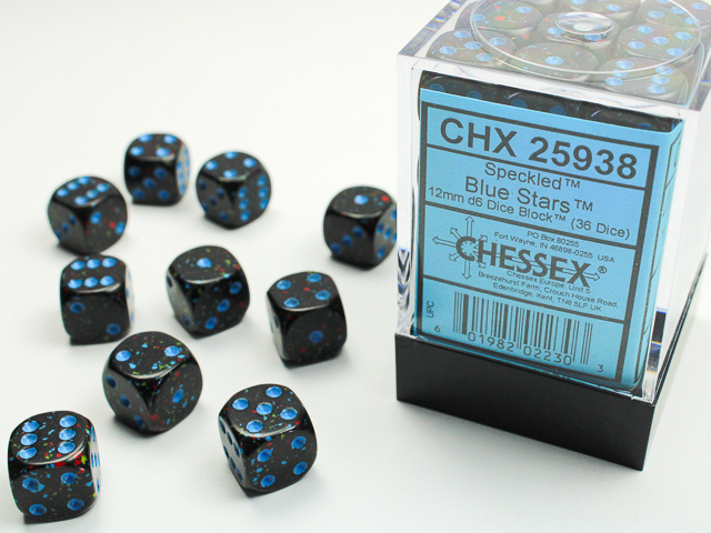 Chessex 12mm d6 Speckled