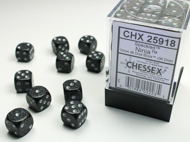 Chessex 12mm d6 Speckled