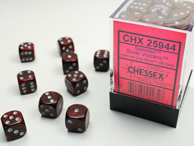 Chessex 12mm d6 Speckled