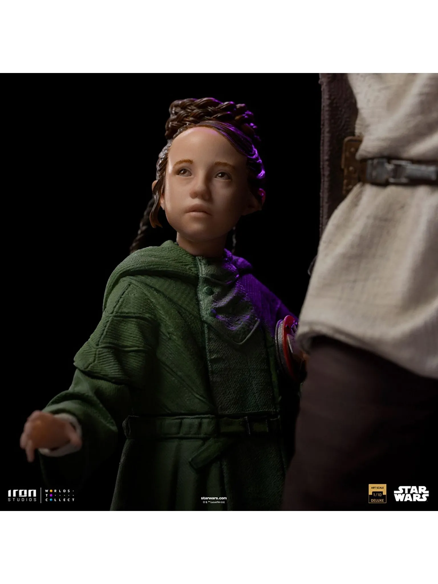 Obi-Wan And Young Leia - Star Wars Deluxe Art Scale 1/10