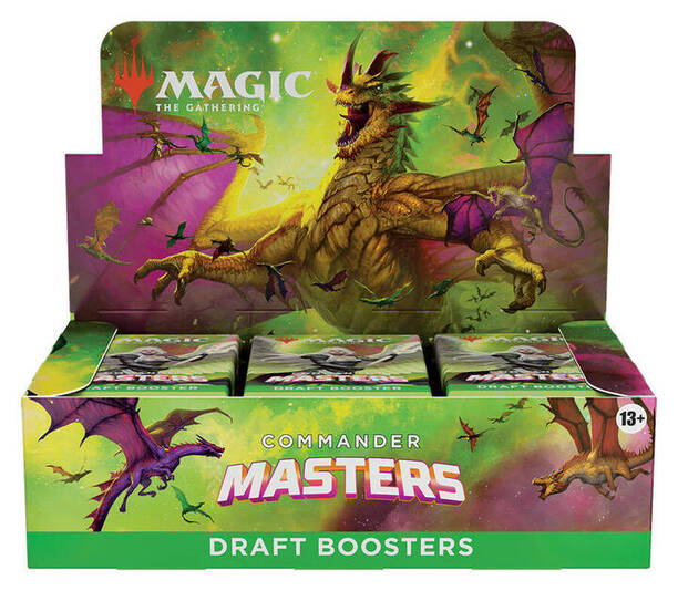 Magic the Gathering commander master draft boosters display 1