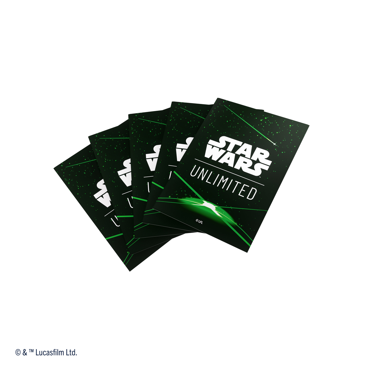 Star Wars: Unlimited Art Sleeves - Weltraum Grün