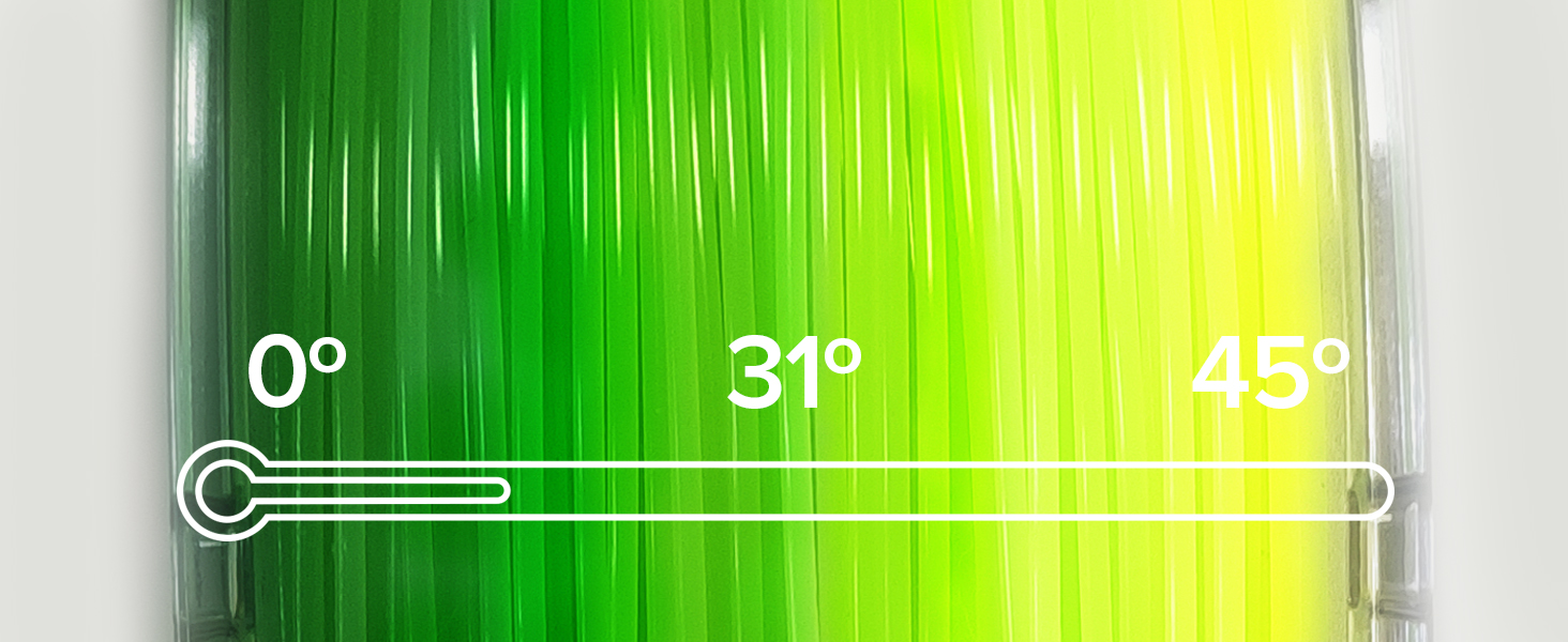 PolyLite PLA Temperature Color Change