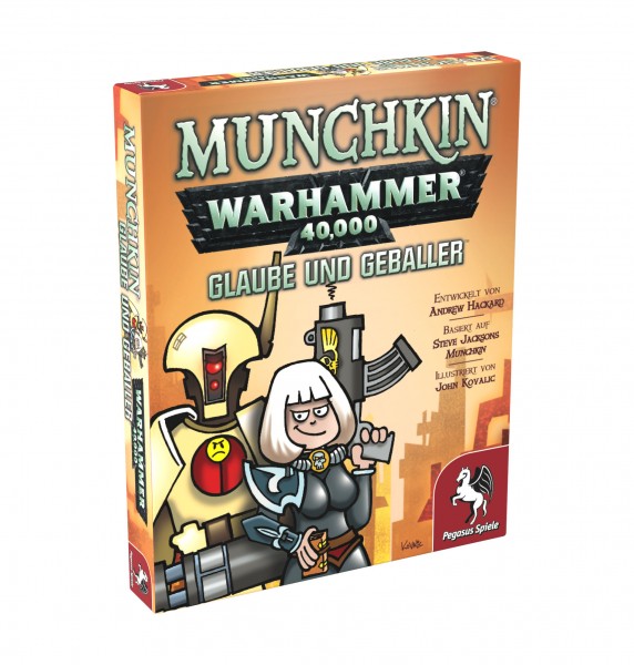 Munchkin Warhammer 40.000: Glaube und Geballer