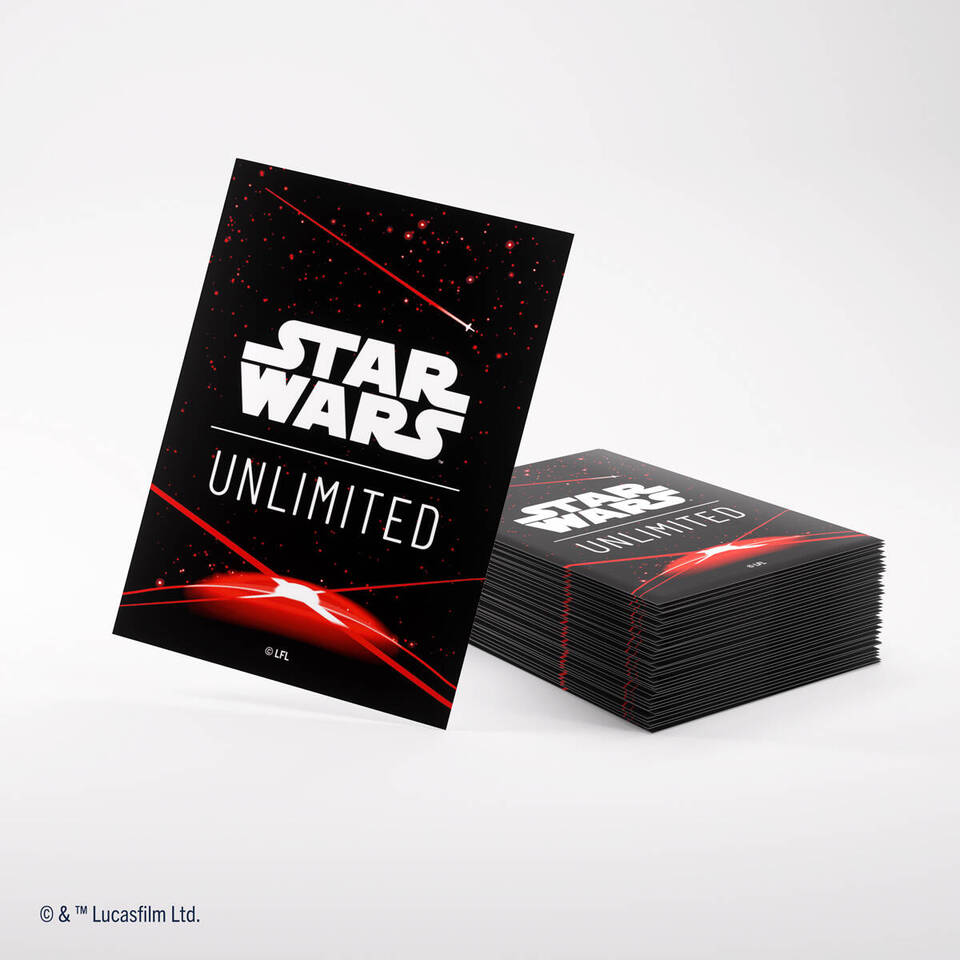 Star Wars: Unlimited Art Sleeves - Weltraum Rot