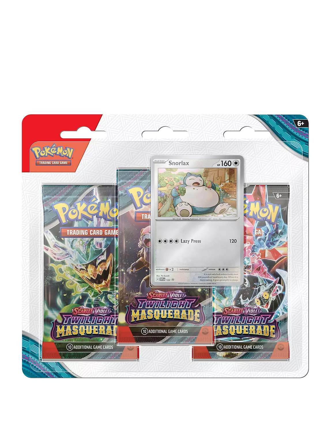 Scarlet & Violet 6 Twilight Masquerade 3-Pack Blister