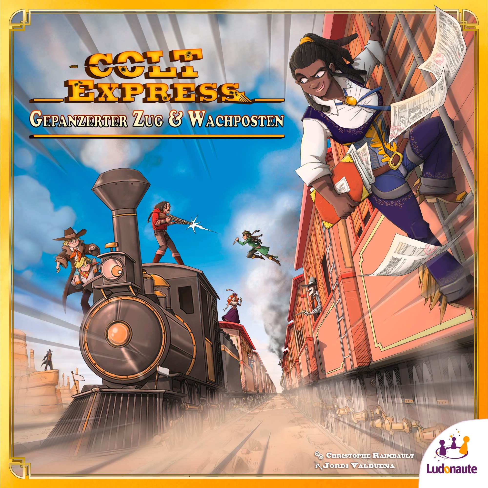 Colt Express - Gepanzerter Zug & Wachposten