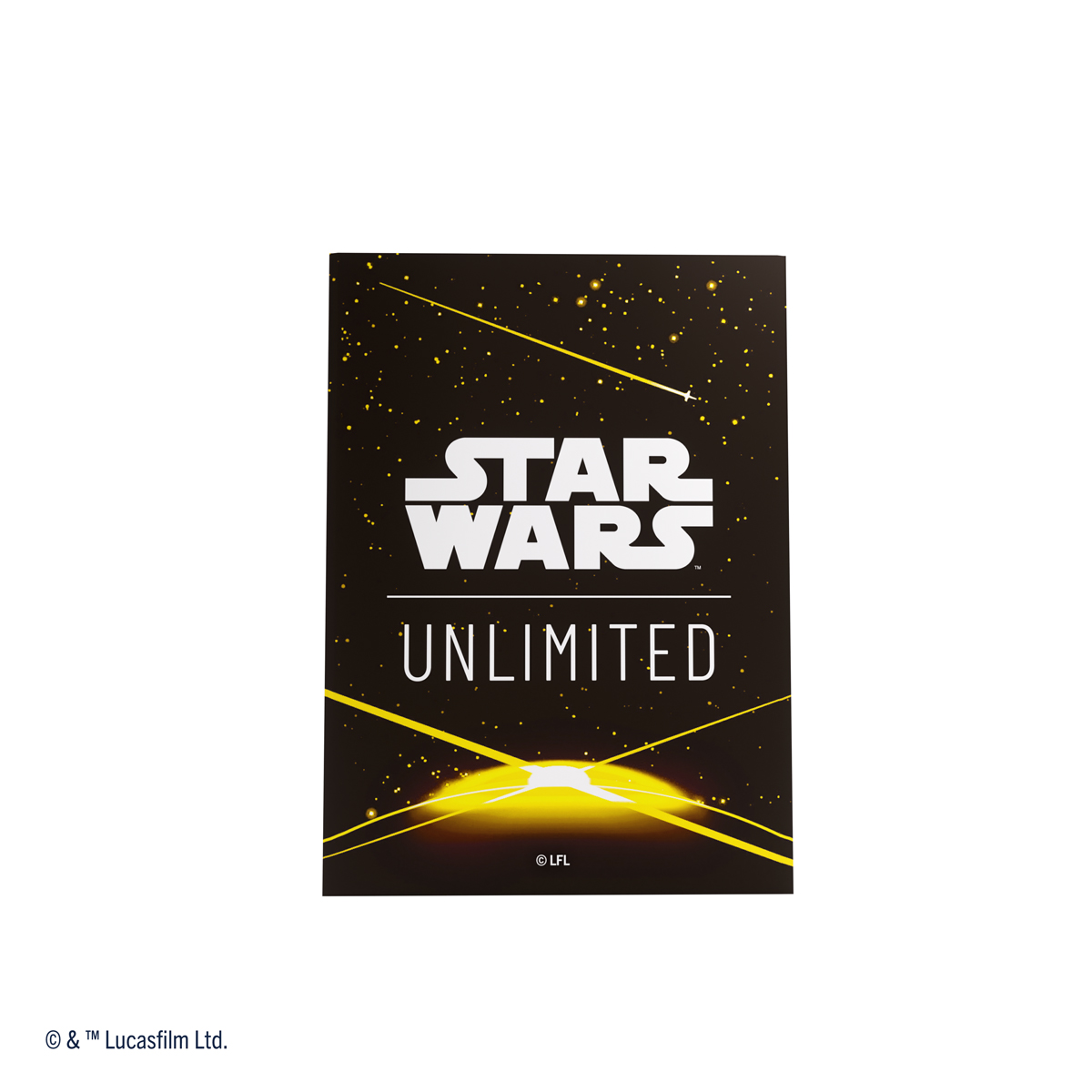 Star Wars: Unlimited Art Sleeves - Weltraum Gelb