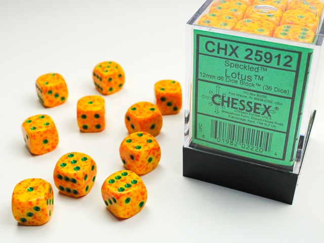 Chessex 12mm d6 Speckled