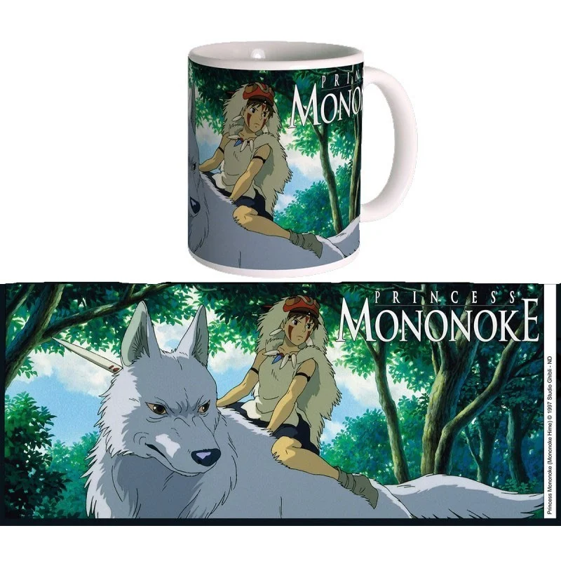 Mug Ghibli 05 - Mononoke - Princess Mononoke