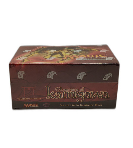 Magic the Gathering champions of kamigawa booster tournament display