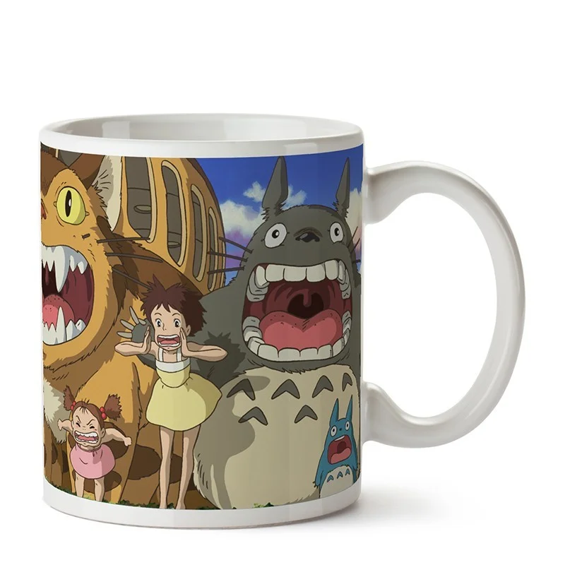 Mug Ghibli 02 - Nekobus & Totoro - My Neighbor Totoro