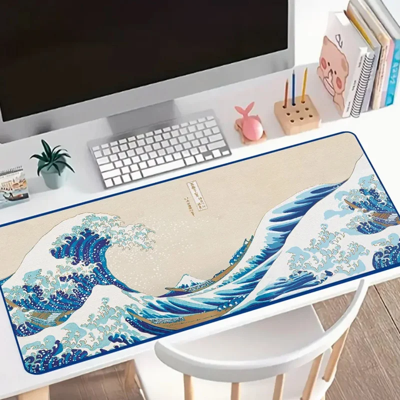 Great Wave Off Kanagawa Desk Mat