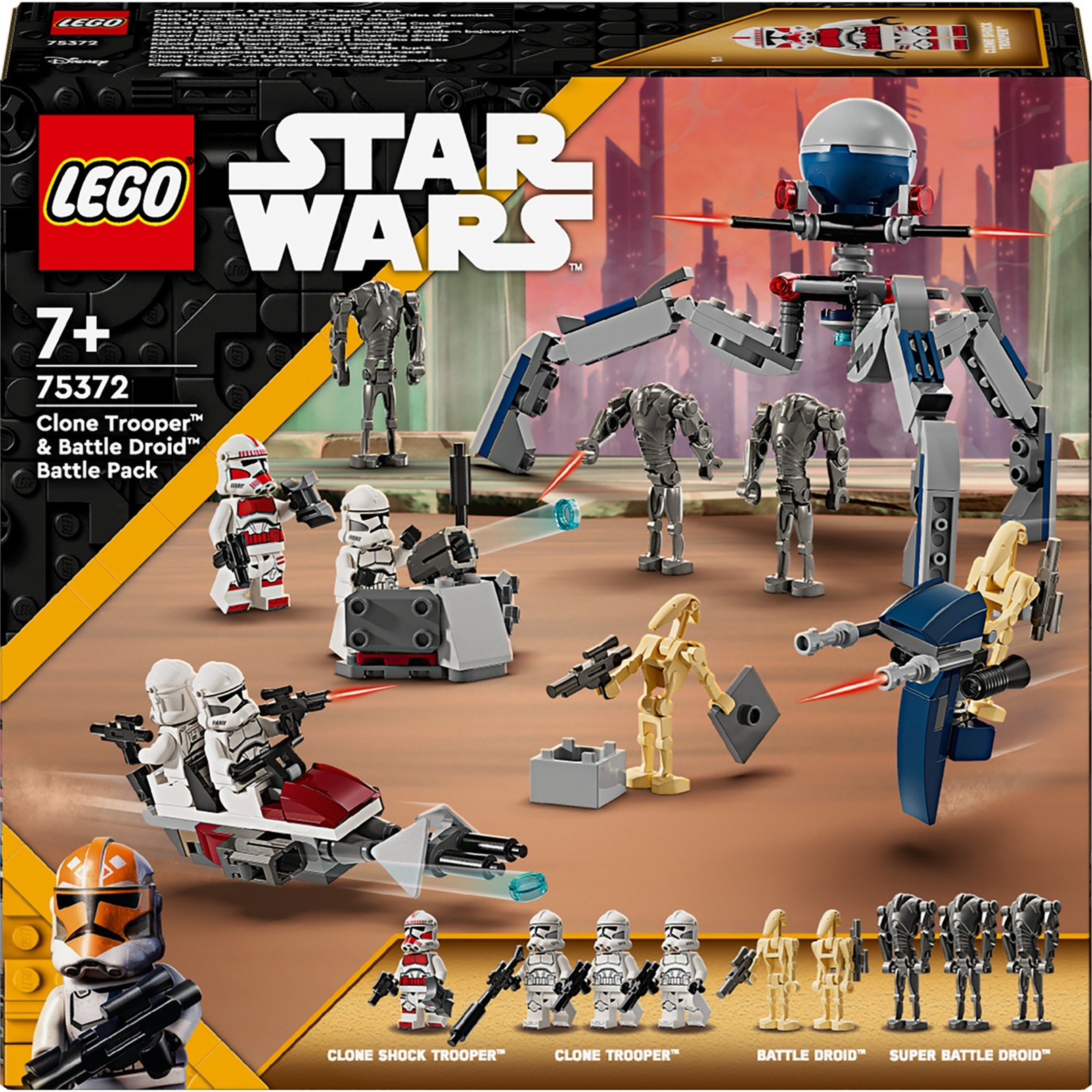 LEGO 75372 Star Wars Clone Trooper & Battle Droid Battle Pack