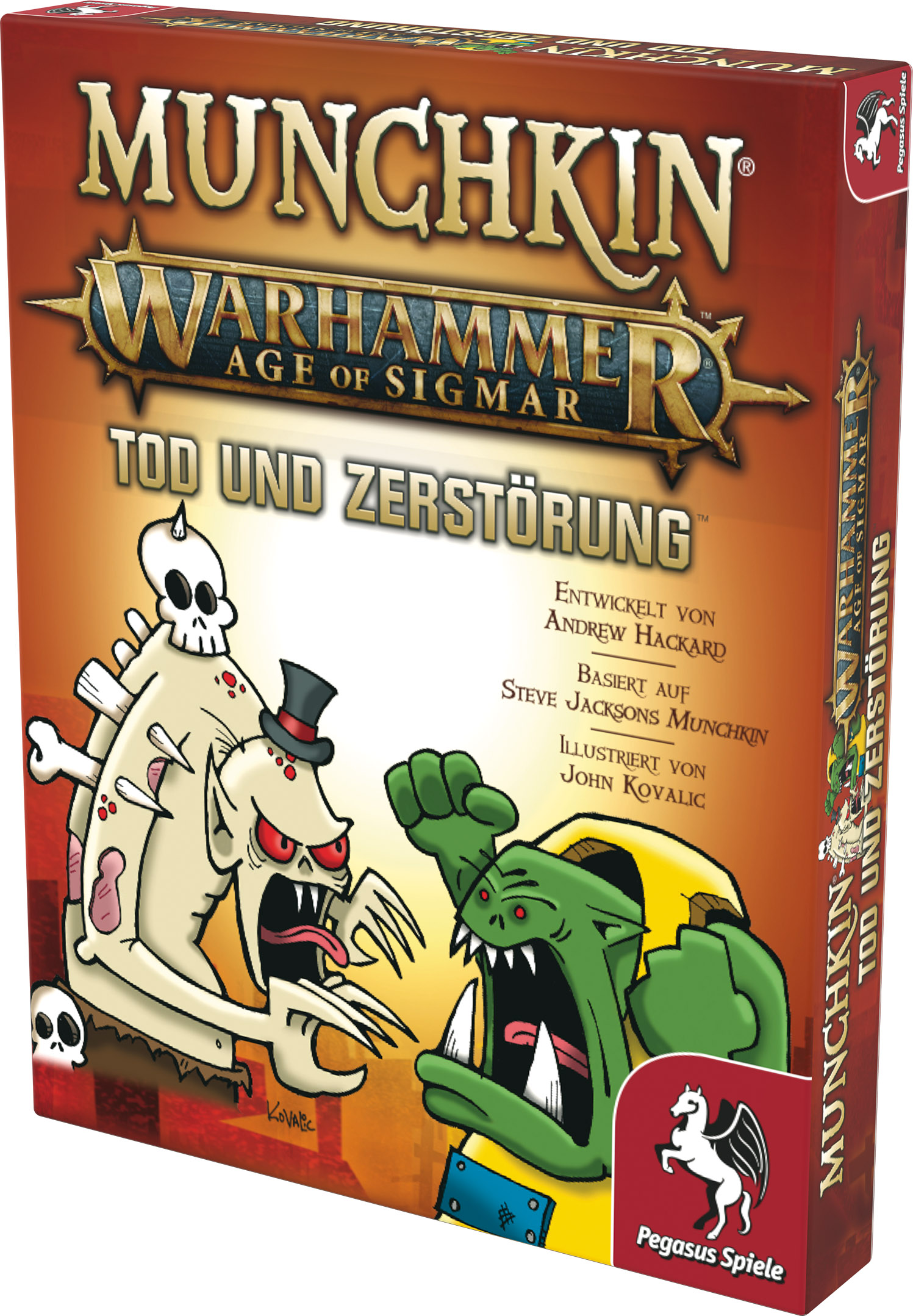 Munchkin Warhammer Age of Sigmar: Tod und Zerstörung [Erweiterung]